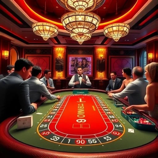 Big Gold VIP Casino Table Myanmar ကစားသမားများ High Roller Live Blackjack VIP Room ကစားနေသောမြင်ကွင်း